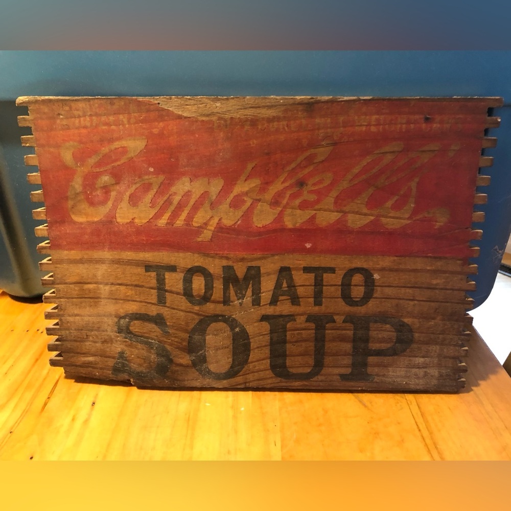 Campbell’s Soup Crate Panel